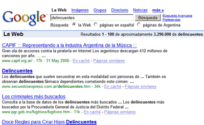Capif Delincuentes