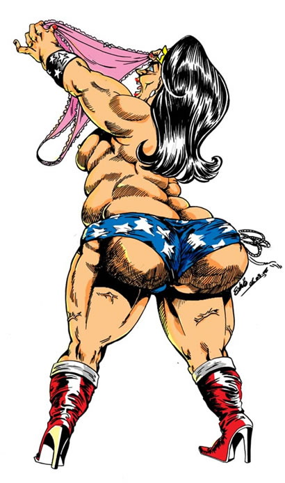 Mujer Maravilla Gorda 6