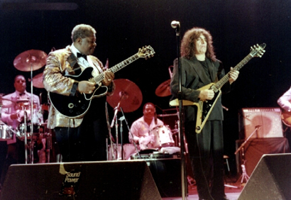 Pappo con BB King